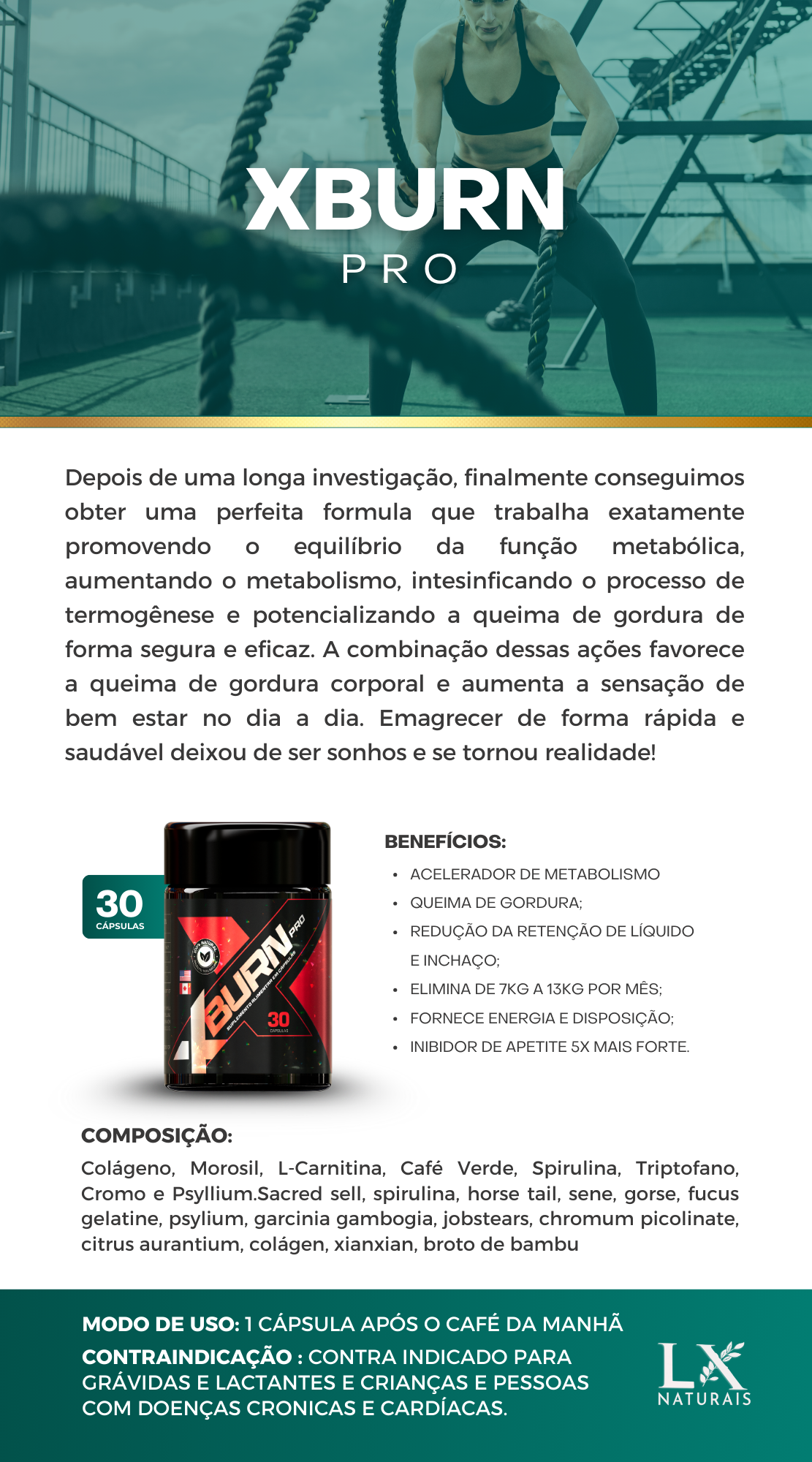 XBURN PRO + LISS + DETOX PREMIUM
