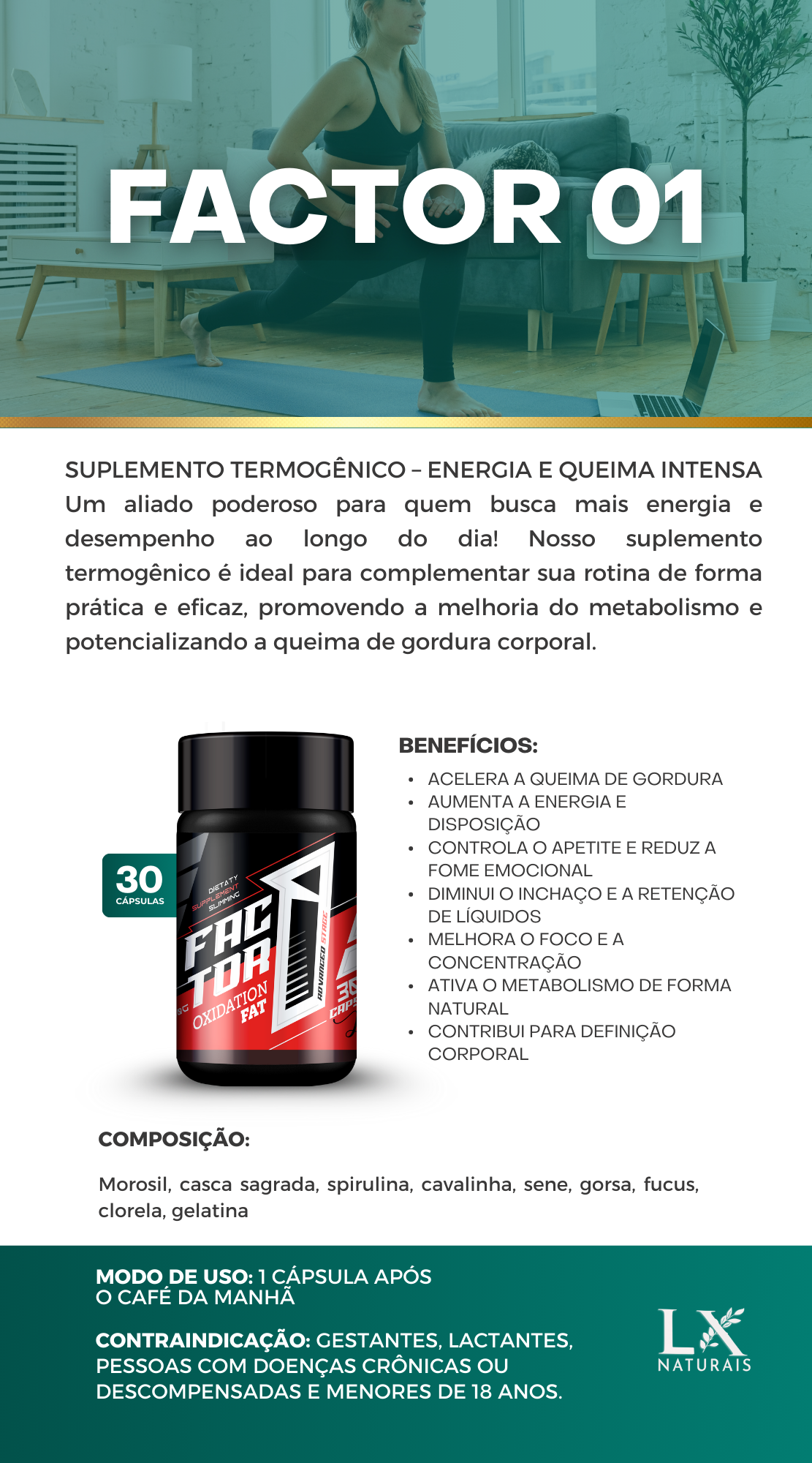 COMBO DTX MAX + FATOR 01